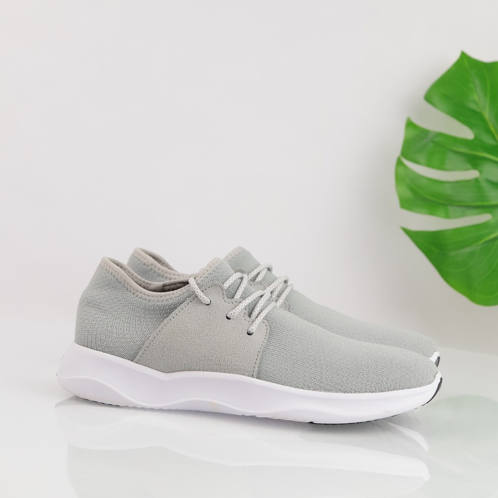 Vessi Womens Everyday Move Sneakers Size 9 Waterproof Gray Knit Lace Up Shoe Low